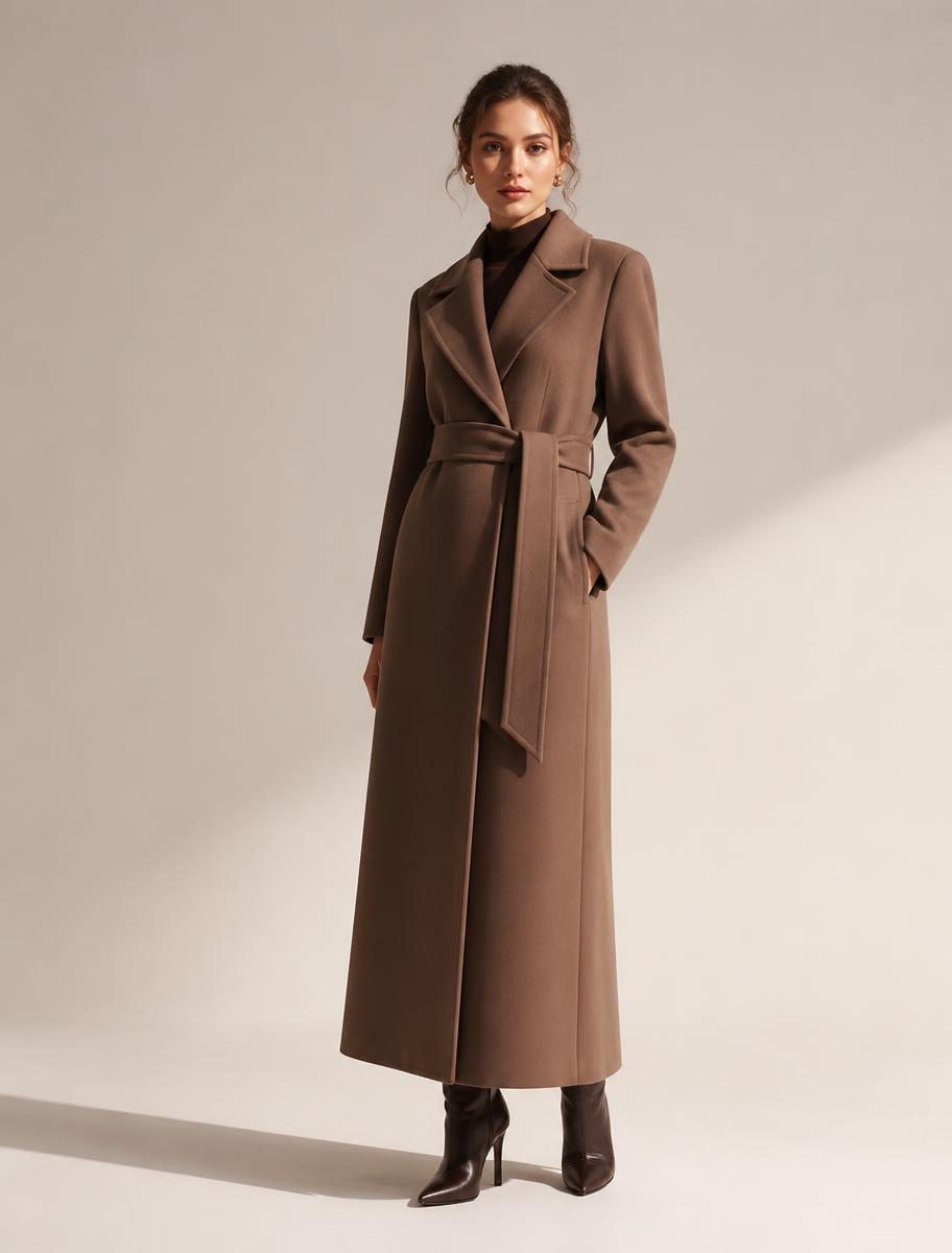 Lara Crepe Coat