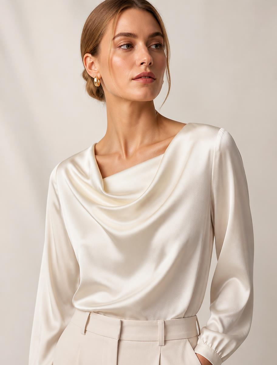 Nora Satin Blouse